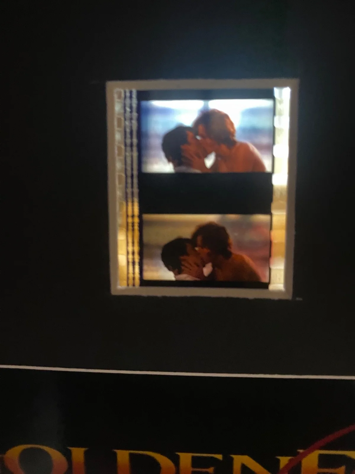 A3 James Bond goldeneye film cell display, image 2