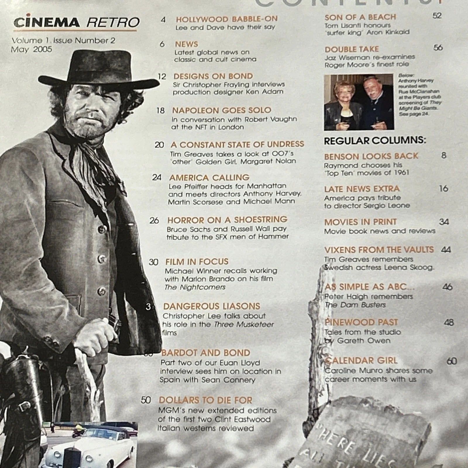 Cinema Retro Magazine ISSUE #2 May 2005 Mint Condition, image 4