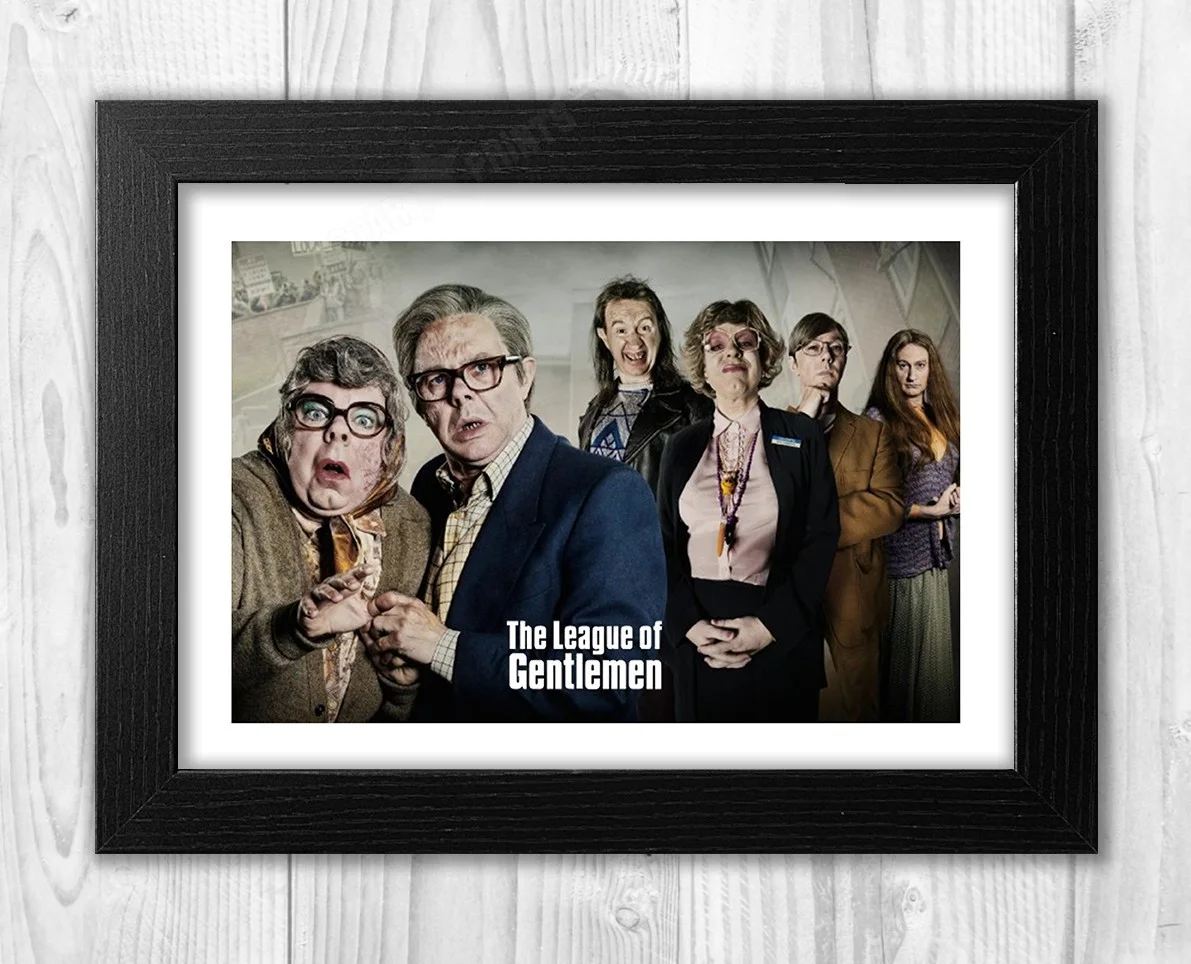 The League of Gentlemen A4 mounted picture poster with choice of frame, изображение 2
