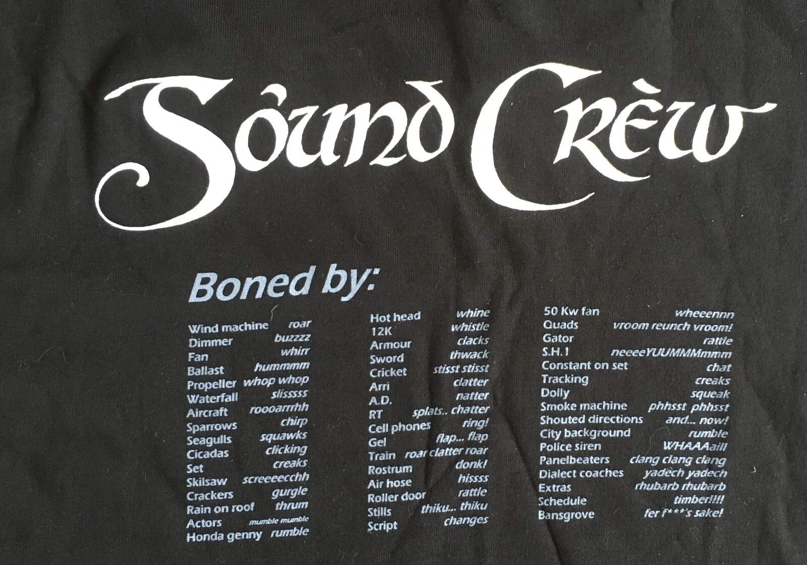 Lord of the Rings Crew T Shirt from BERNARD HILL'S OWN PRIVATE COLLECTION, изображение 5