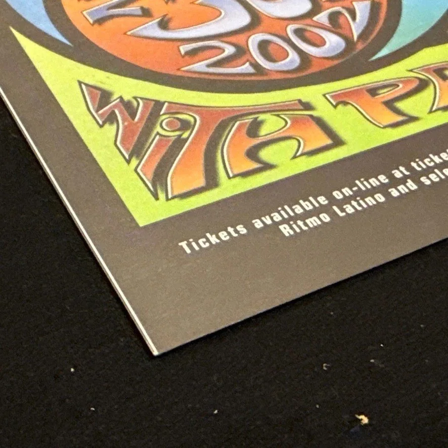 "YD Collection" Blues Traveler Autographed Poster 2002 Warfield SF, image 2