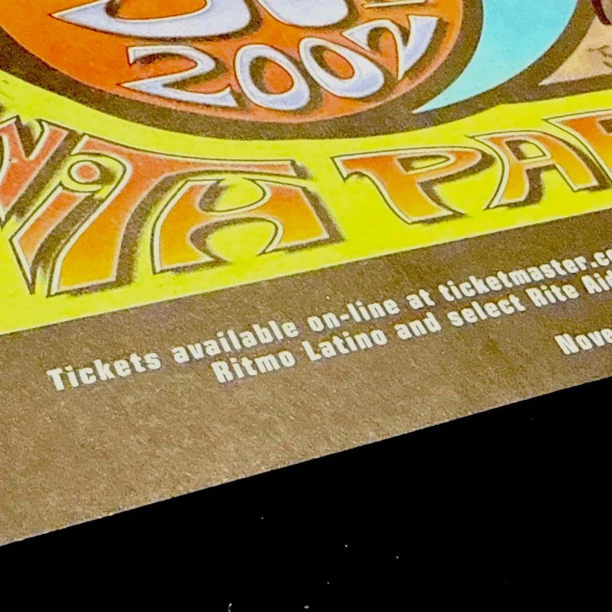 "YD Collection" Blues Traveler Autographed Poster 2002 Warfield SF, image 5