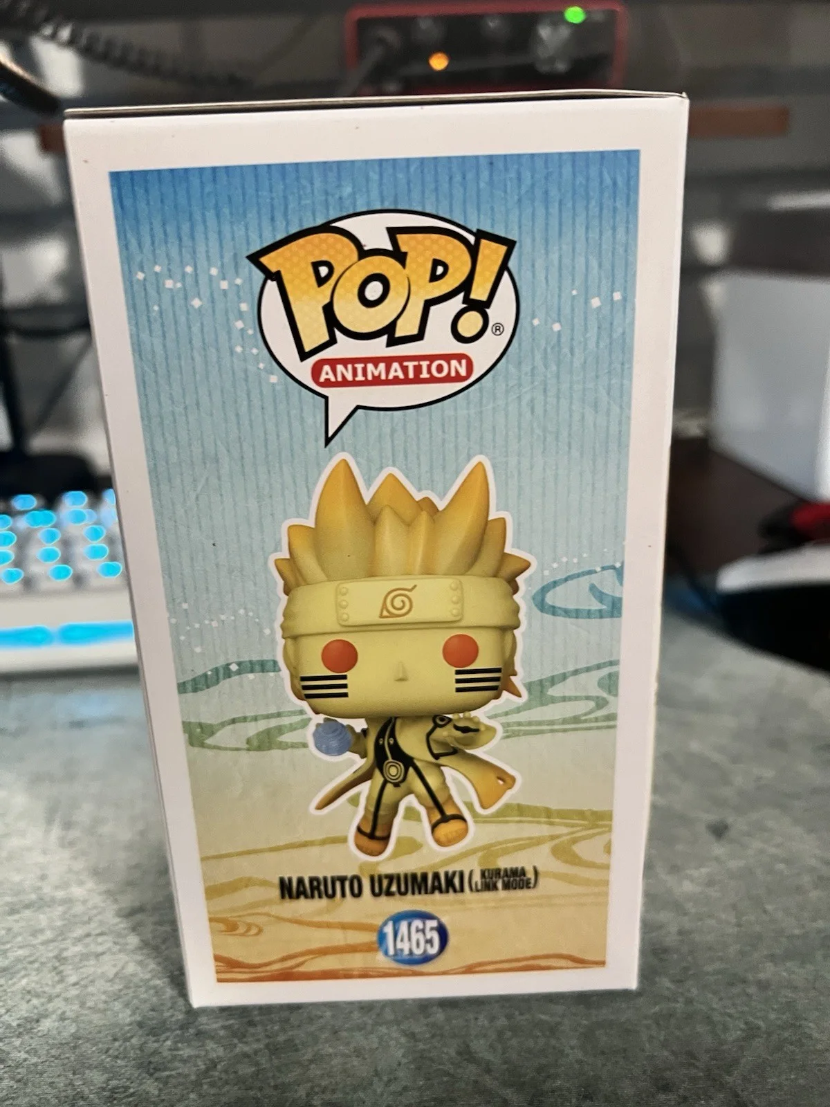 Naruto — Funko Pop Naruto Shippuden Naruto Uzumaki Kurama Link Mode Autographed JSA, image 4