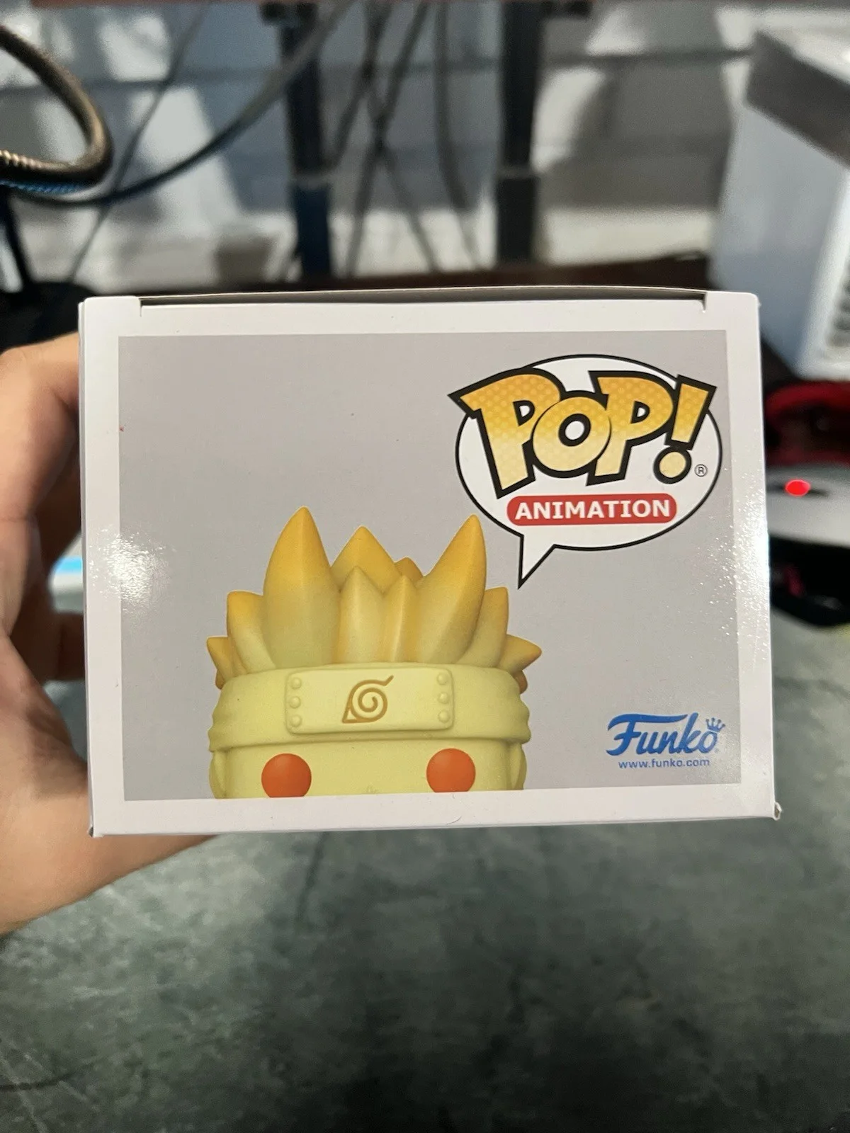 Naruto — Funko Pop Naruto Shippuden Naruto Uzumaki Kurama Link Mode Autographed JSA, image 5