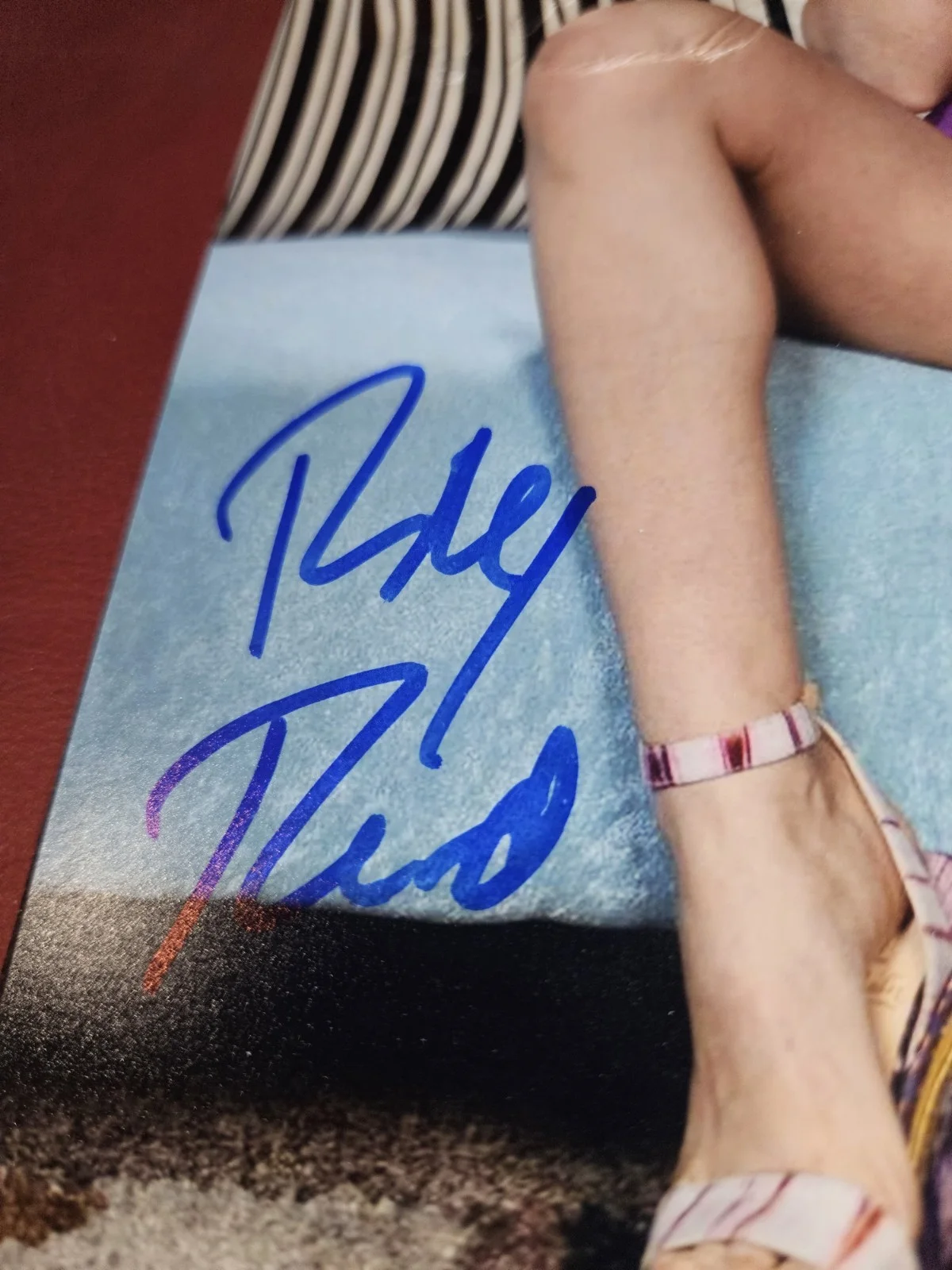 Riley Reid — Riley Reid Signed 8x10 Photo Adult Star Autographed COA *damaged Photo*, изображение 2