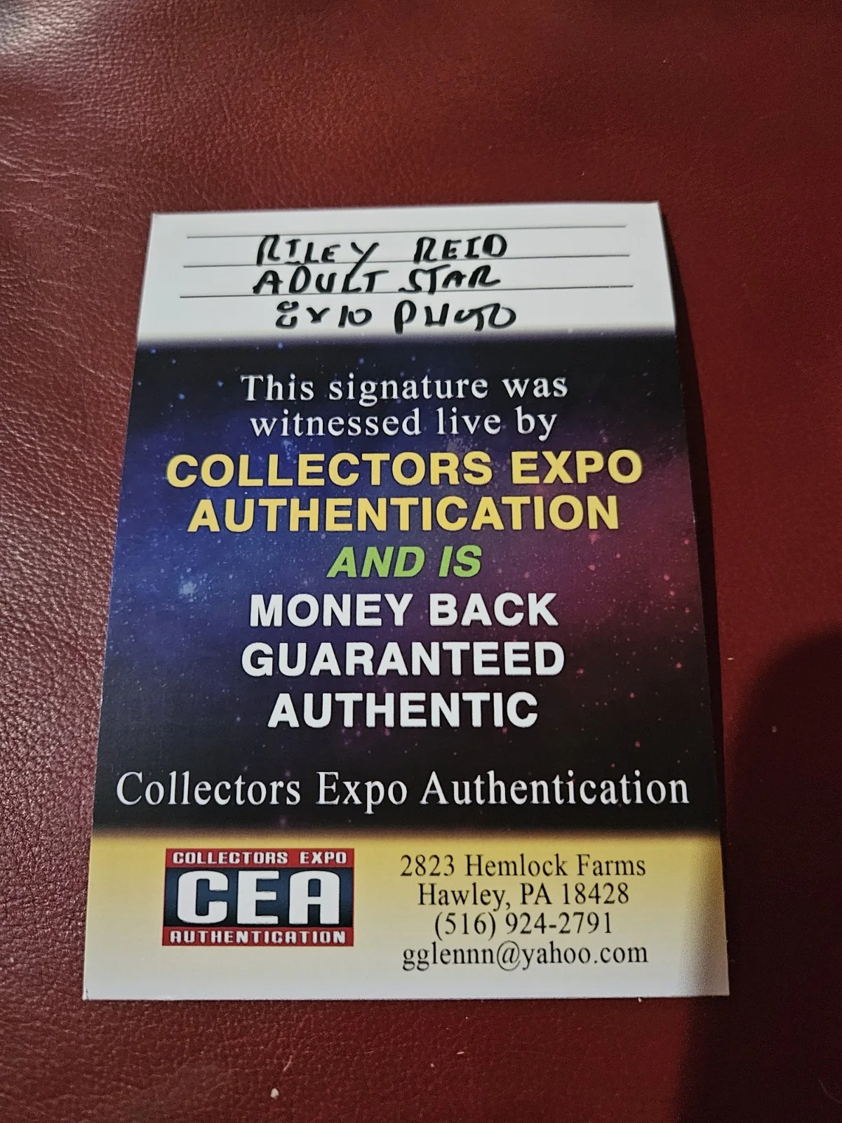 Riley Reid — Riley Reid Signed 8x10 Photo Adult Star Autographed COA *damaged Photo*, изображение 4