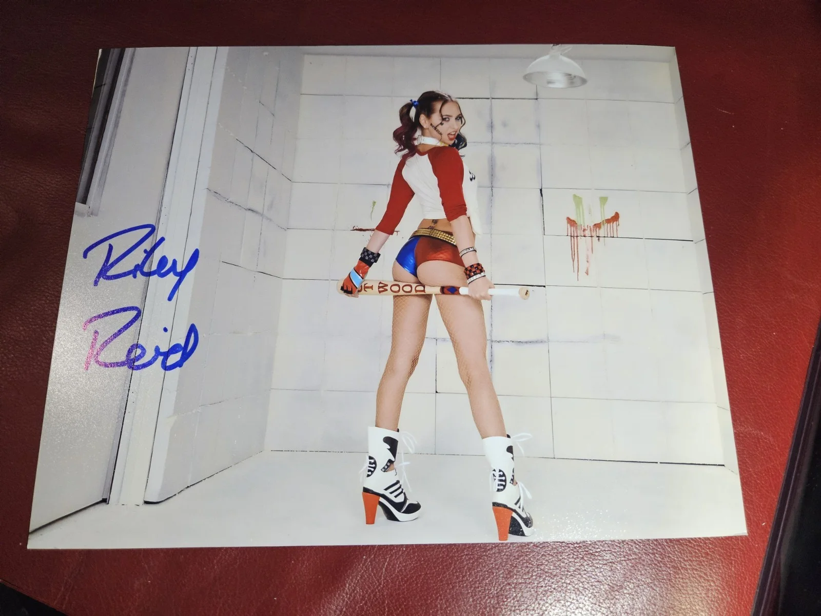 Riley Reid — Riley Reid Signed 8x10 Photo Adult Star Autographed COA