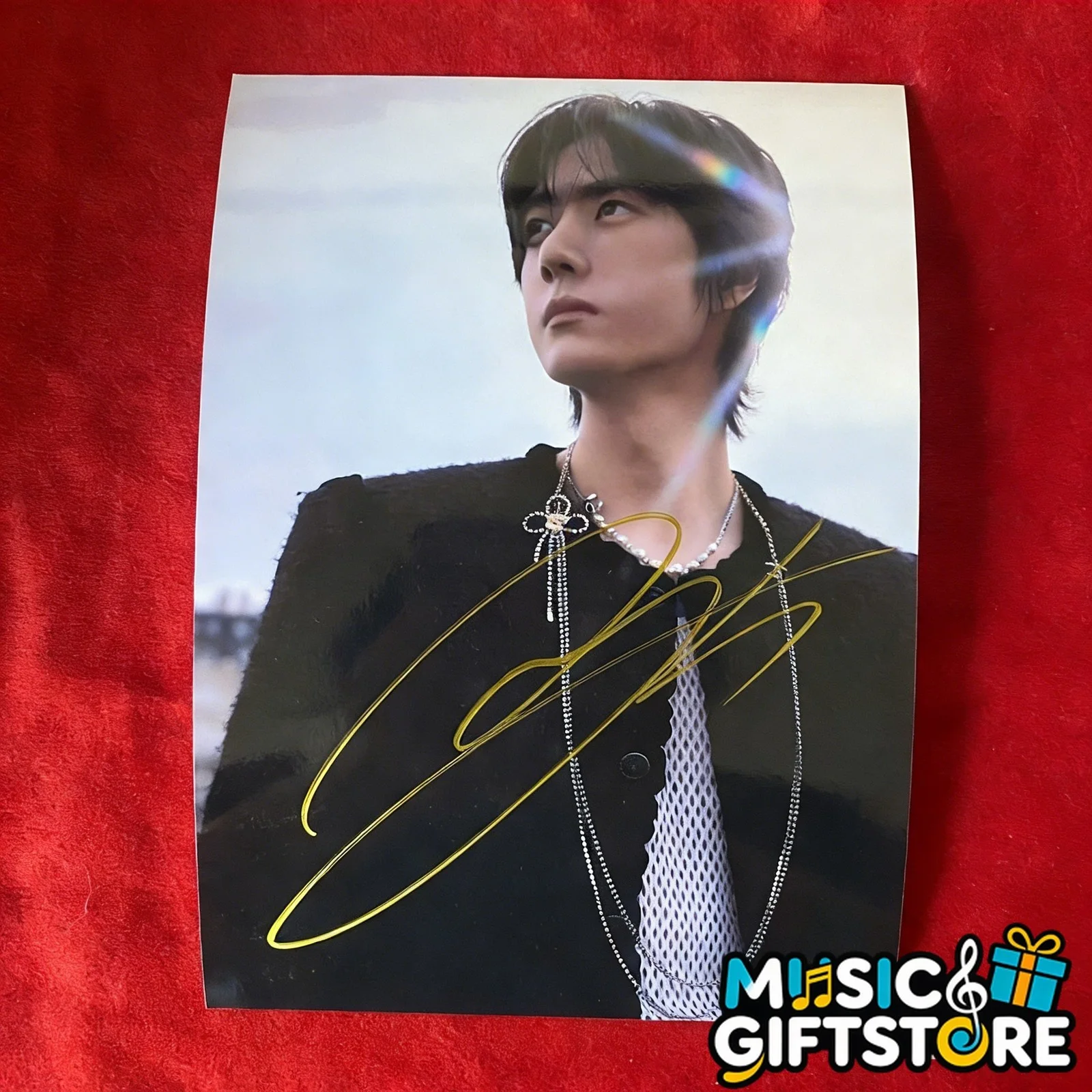 WANG YIBO YI BO PHOTO CARD PICTURE SIGNED AUTOGRAPHED CHINESE 4*6 2025 #MUGS, изображение 4