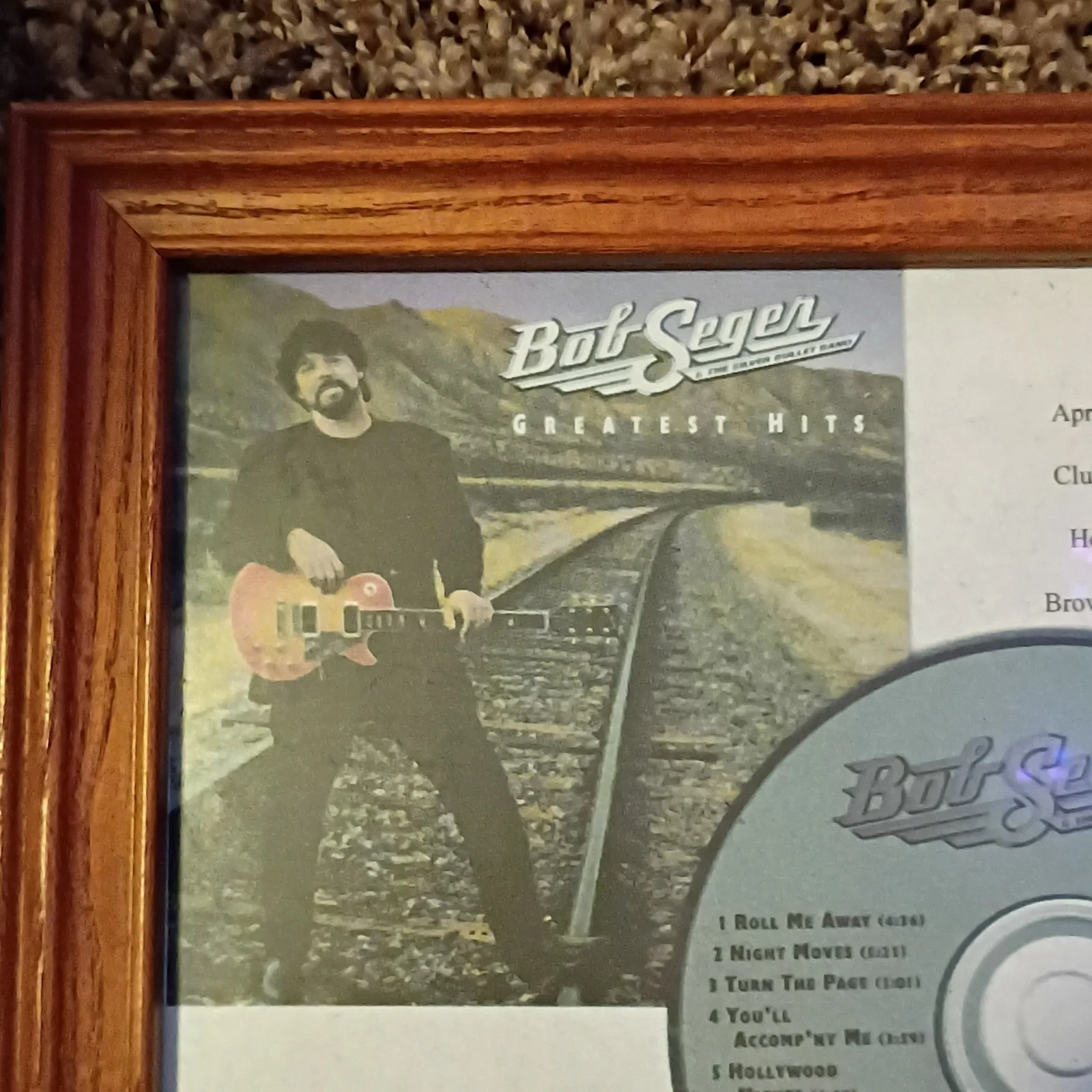 Rock n Roll Hall of Fame Bob Seger Collectible, image 4