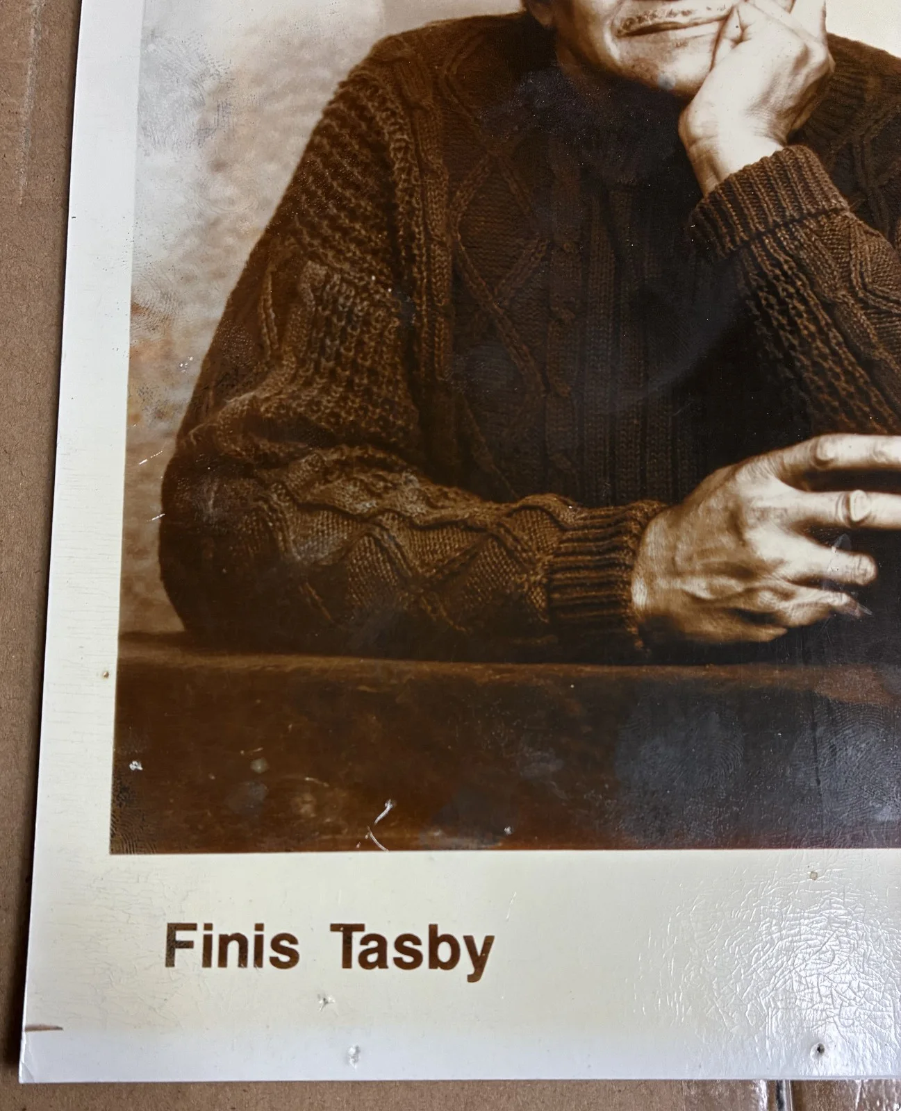 Signed Finis Tasby 1995 Press Photo Blues Rock Promo Photo, изображение 5