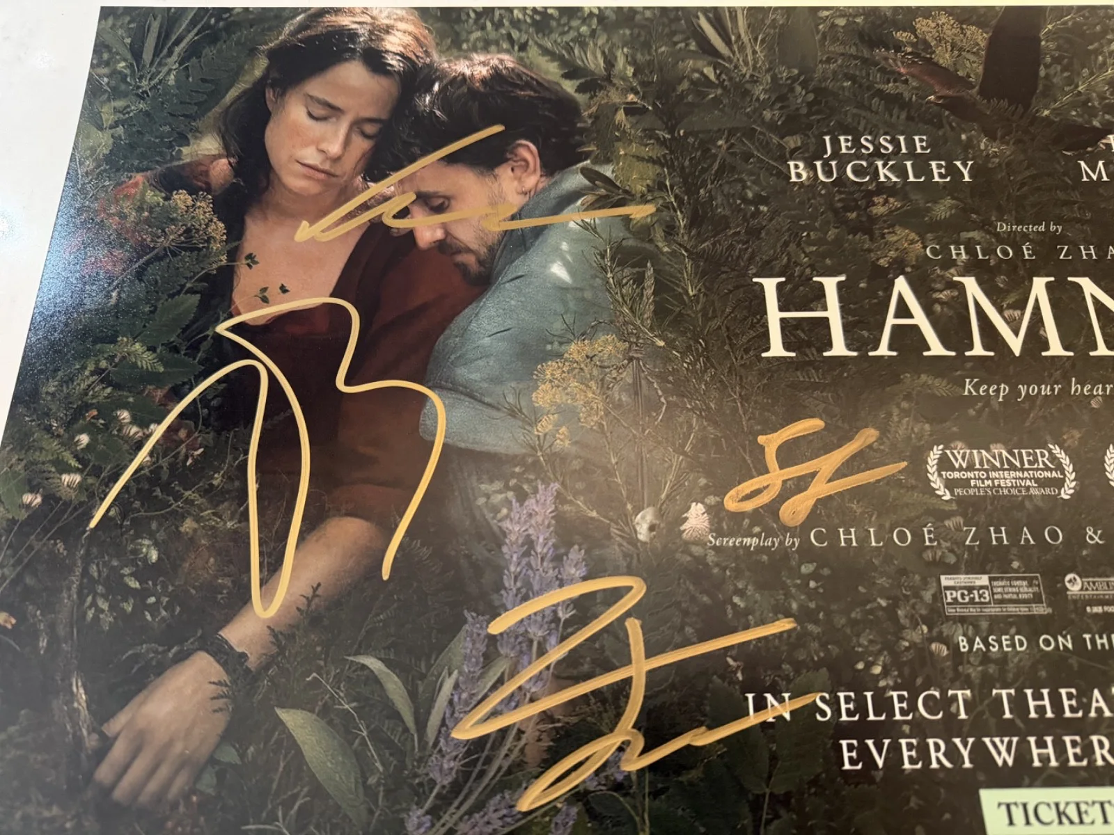 Jessie Buckley, Noah Jupe, Joe Alwyn, Jacobi Jupe — HAMNET Cast Signed AUTOGRAPH 11x17 PHOTO POSTER JACOBI JUPE Jessie Buckley Noah, изображение 2