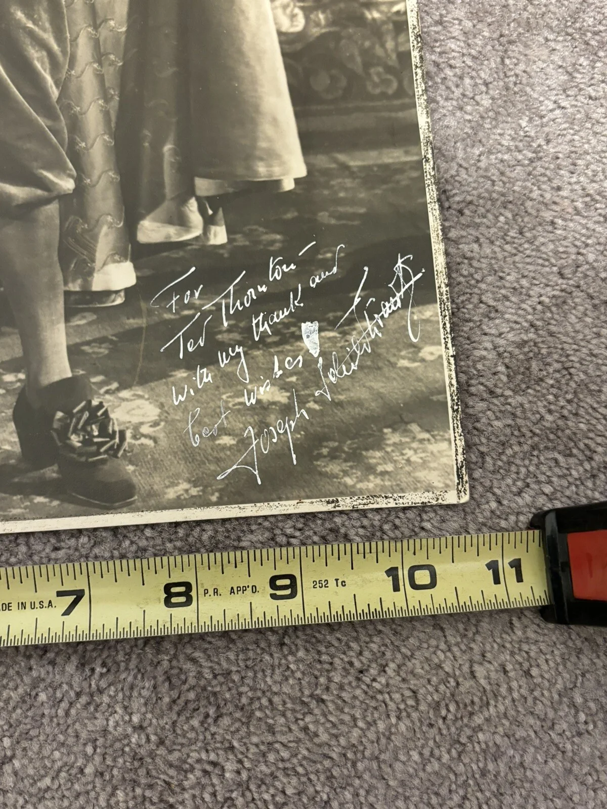 Joseph Schildkraut Man In Iron Mask 1939 Signed Autograph Jsa Photo Rare!, image 3