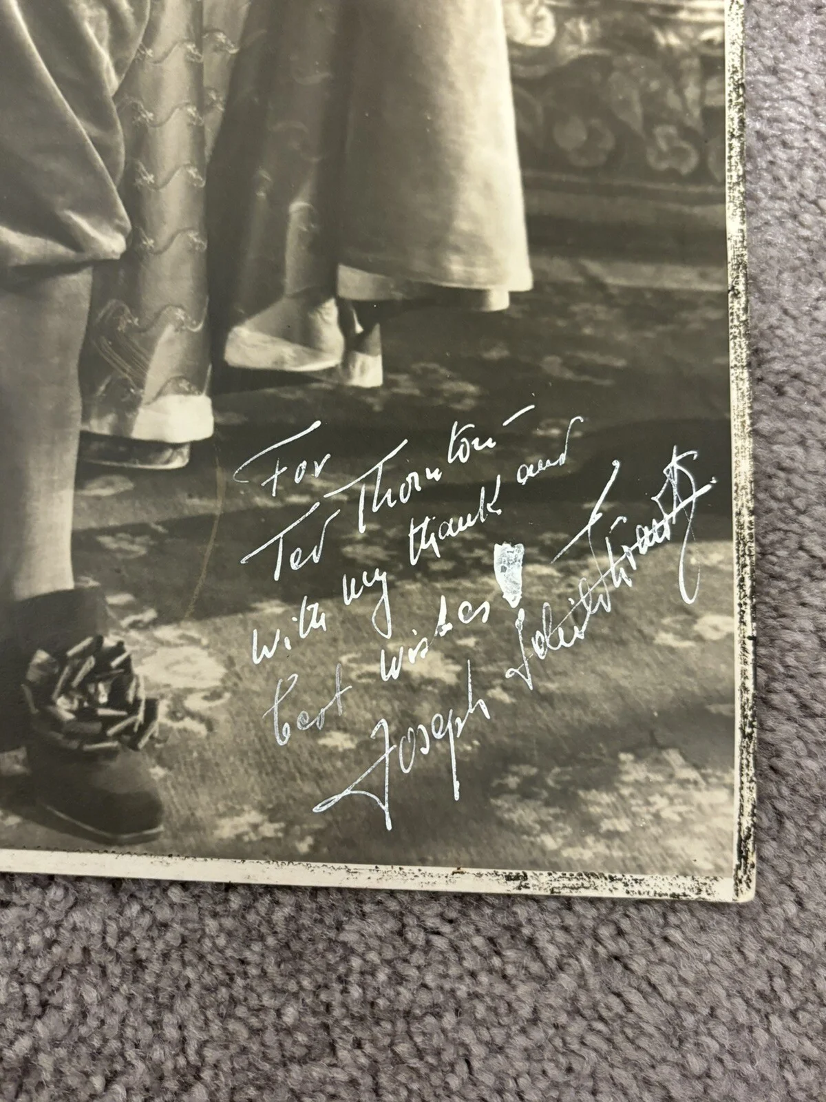 Joseph Schildkraut Man In Iron Mask 1939 Signed Autograph Jsa Photo Rare!, image 5