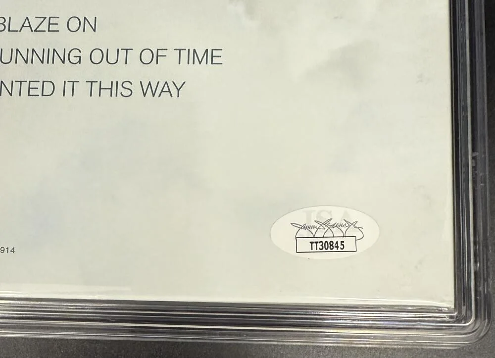Trey Anastasio — Trey Anastasio Phish Signed Autograph Big Boat Vinyl Record Album LP AMG JSA COA, image 2