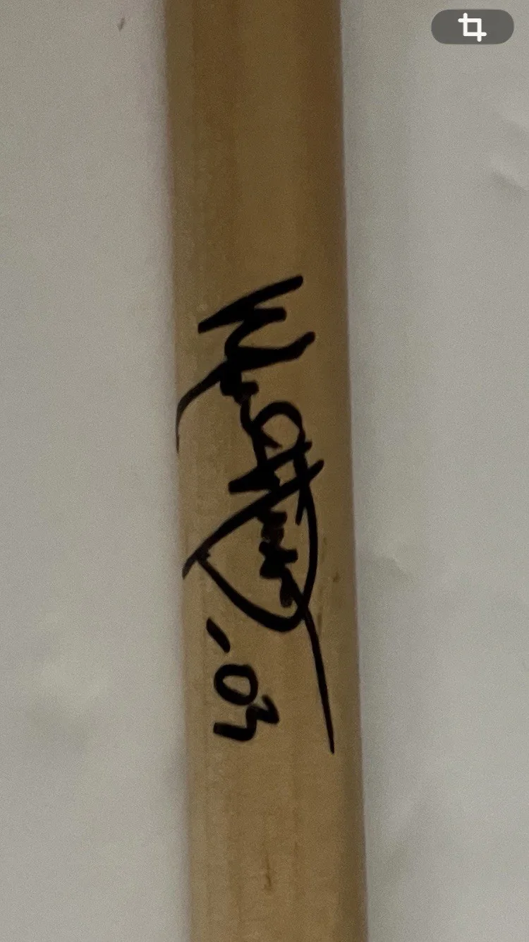 ALABAMA MARK HERNDON SIGNED/AUTOGRAPHED DRUMSTICK WITH COA, image 4