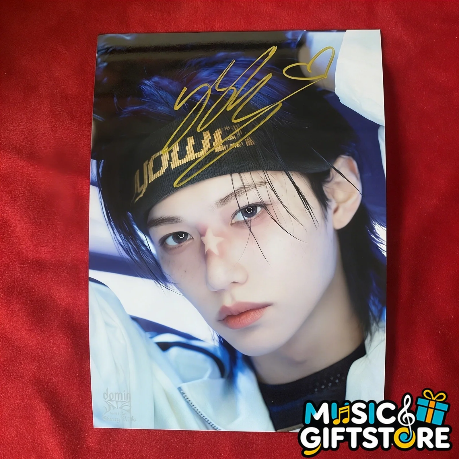 STRAY KIDS FELIX LEE KNOW DOMINATE AUTOGRAPHED SIGNED Photo 4*6 K-POP 2025A #MUG, image 5