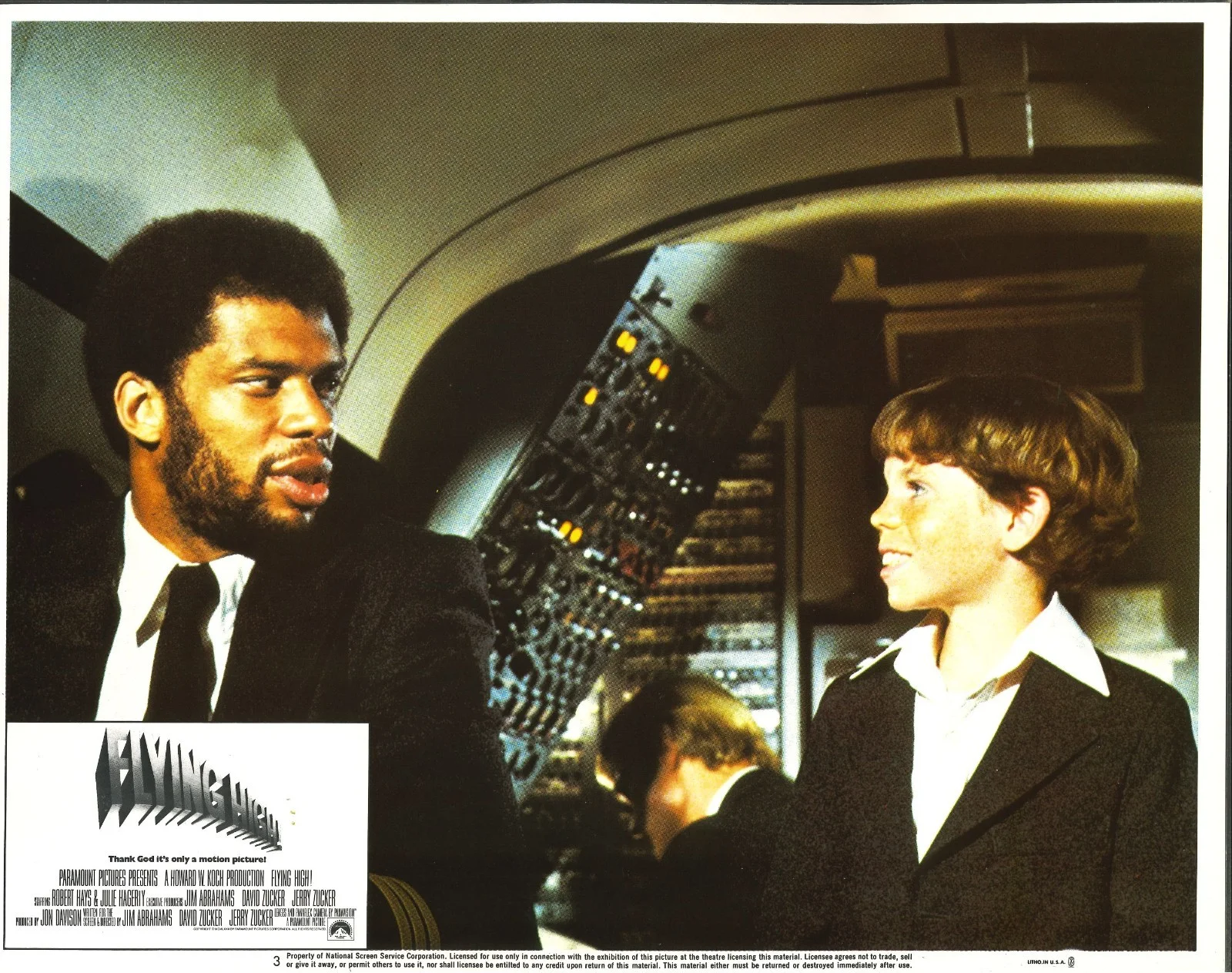 Flying High aka Airplane! 8x ORIGINAL US Lobby Cards Leslie Nielsen 1980, изображение 3