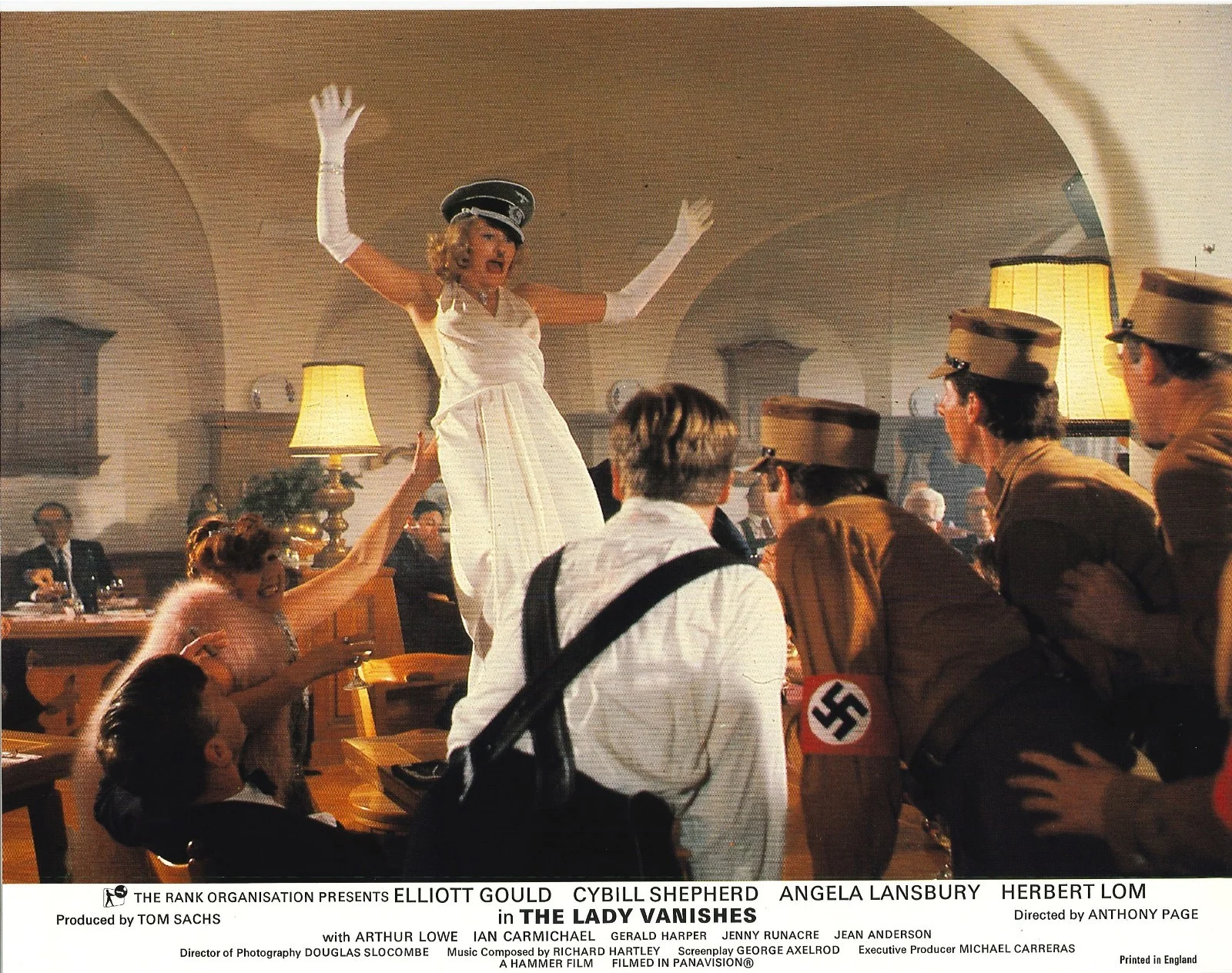 Lady Vanishes 8x ORIGINAL US Lobby Cards Cybill Shepherd Angela Lansbury 1979, изображение 4