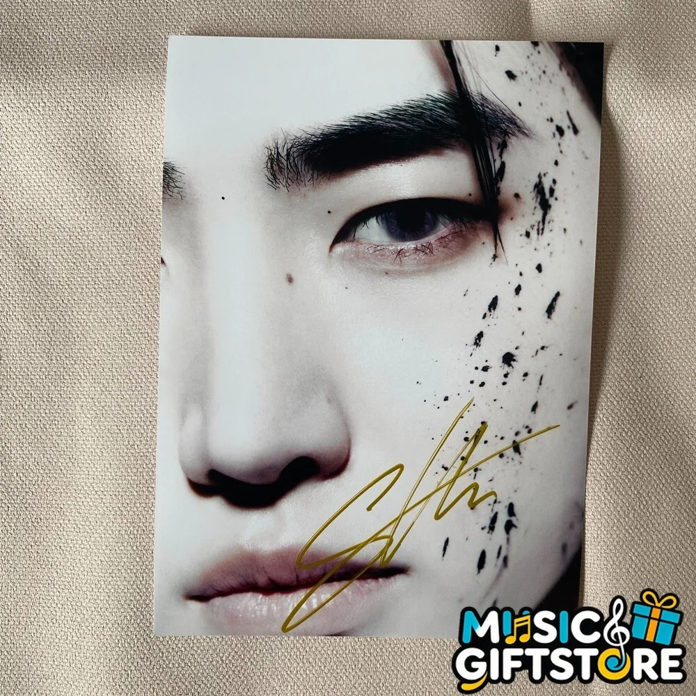 ENHYPEN SUNGHON Autographed Signed Photo K-POP Collection 4*6 2025 #MUGS, image 4