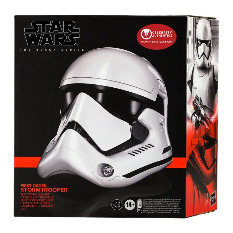 John Boyega — John Boyega Autographed Star Wars First Order Stormtrooper Bloody Helmet FN-2187, image 5