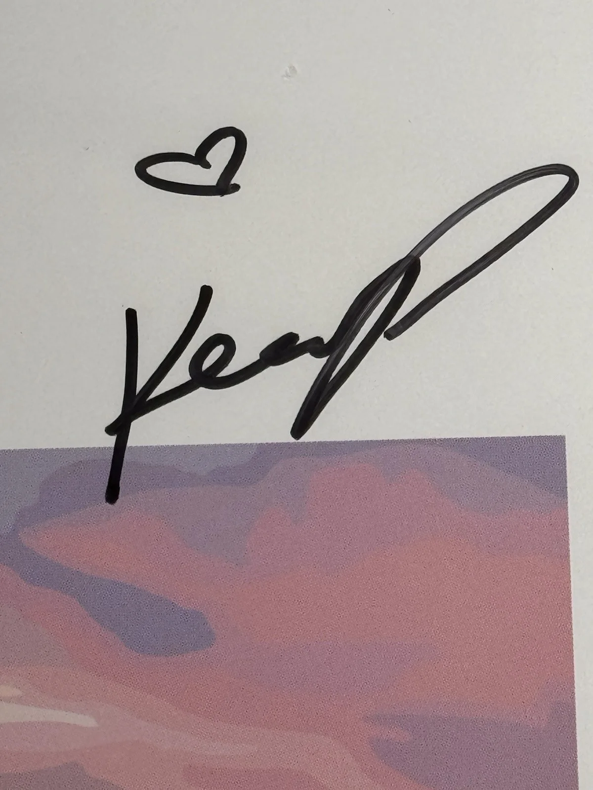 Autographed Signed Kehlani Fan Club Promo Poster 11x17 You Should Be Here Art, изображение 3