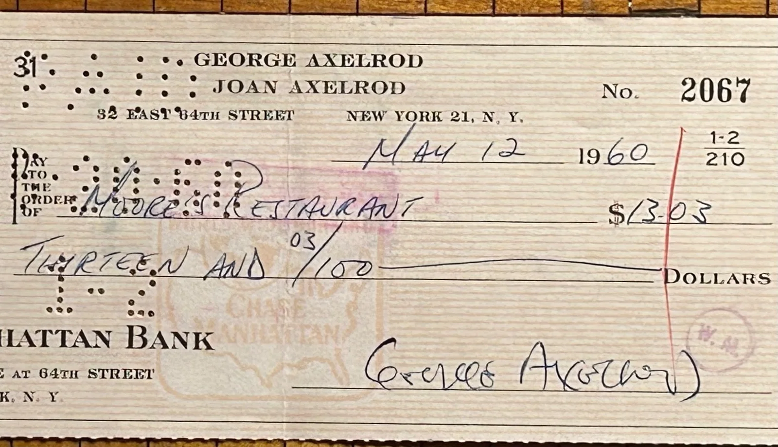 GEORGE AXELROD—SIGNED—2 M.Monroe•Mansfield•2 Hepburn•Bacall•Manchurian Candidate, изображение 5
