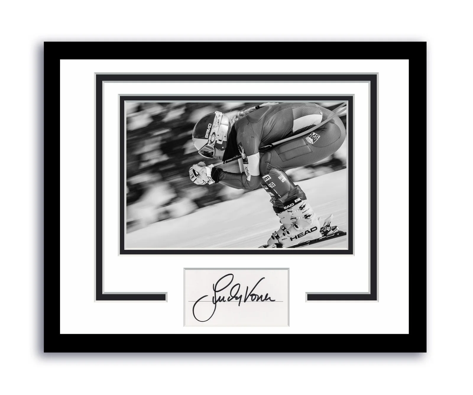 Lindsey Vonn — Lindsey Vonn Autographed Signed 11x14 Framed Photo Olympics Alpine Skiing ACOA