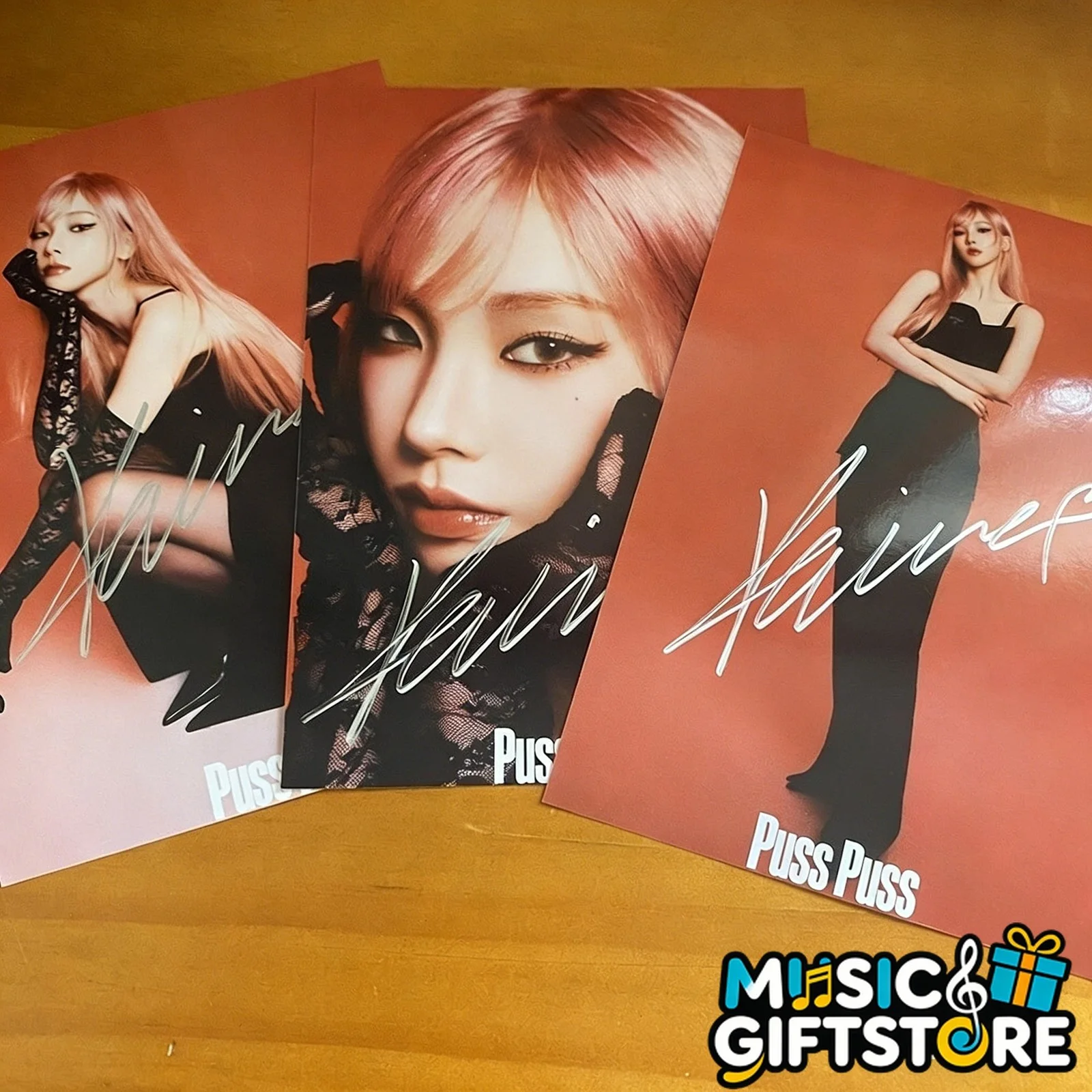 aespa KARINA Autographed Signed Photo K-POP Collection 4*6 2025C #MUGS, image 2