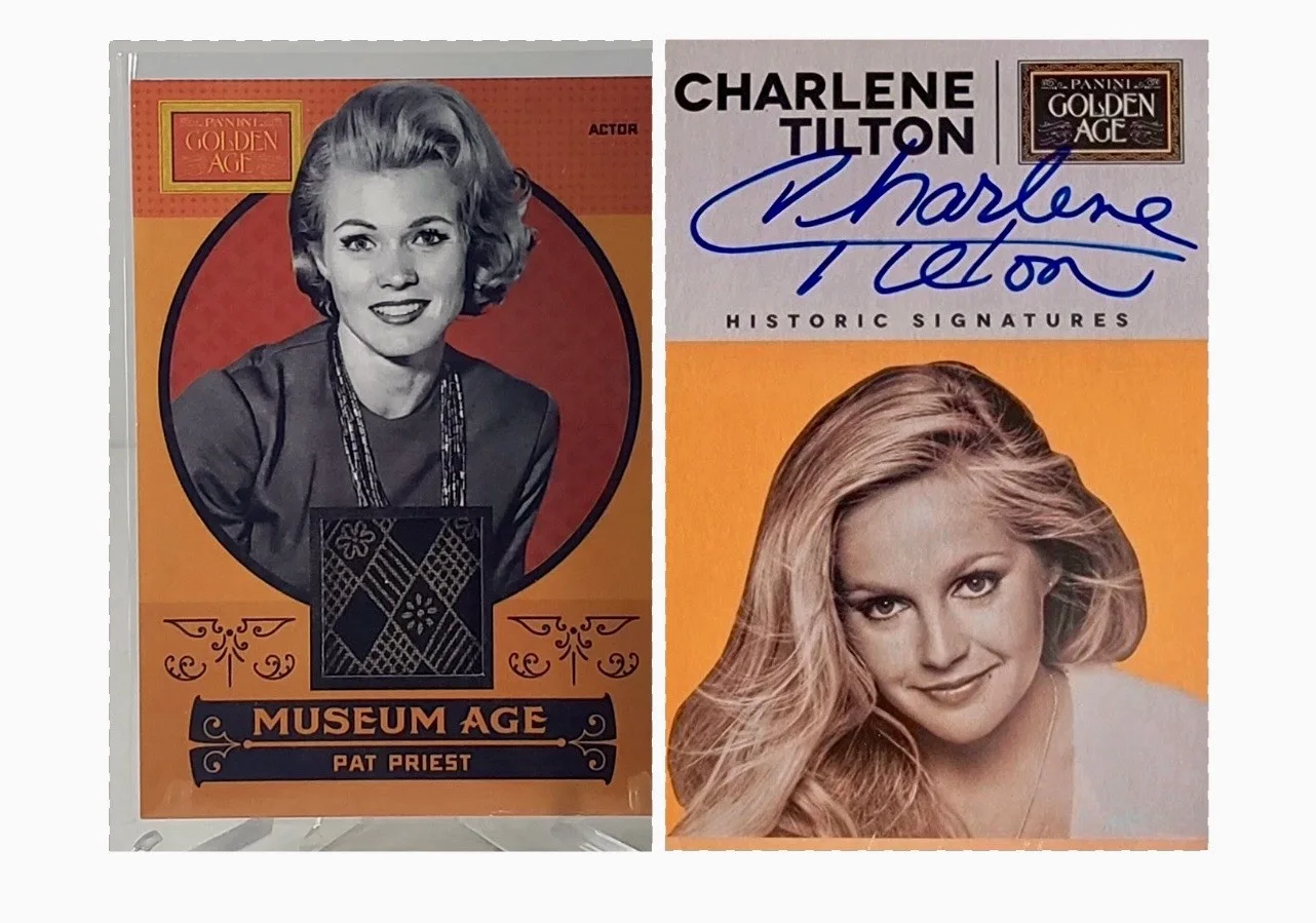 Charlene Tilton — 2014 Panini Golden Age Historic Signatures Charlene Tilton Pat Priest #CHA