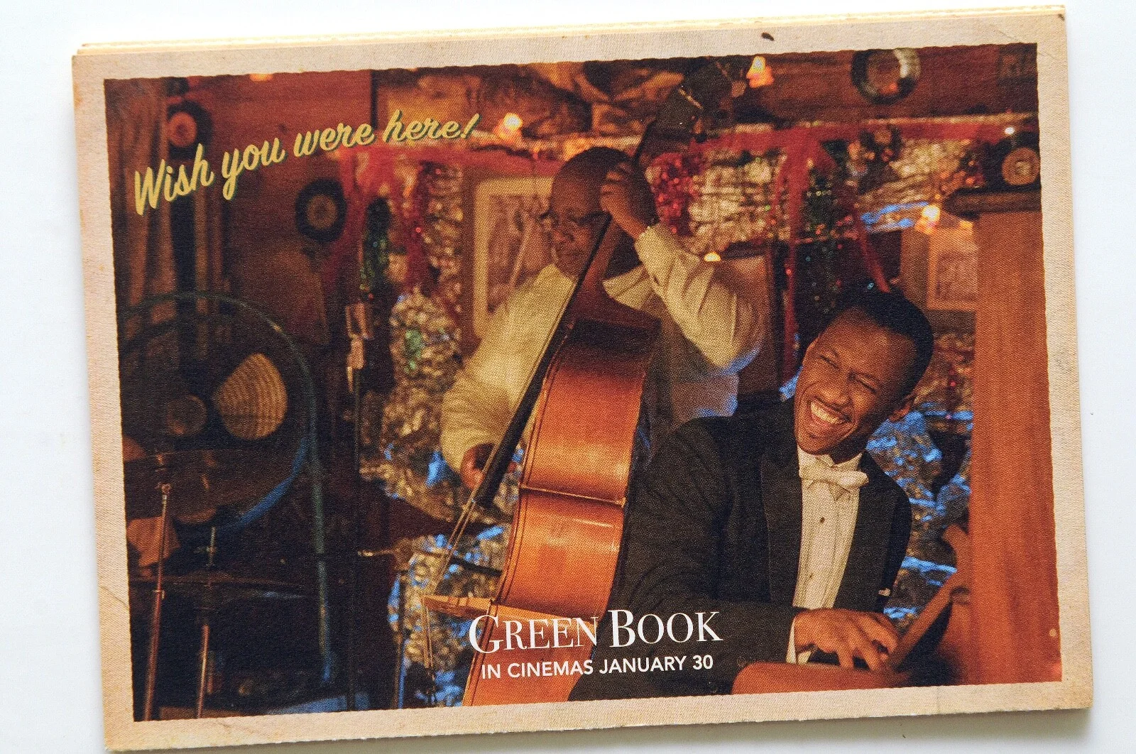 Green Book film postcards x 4 - Viggo Mortenson Mahershala Ali - Dr Don Shirley, изображение 3