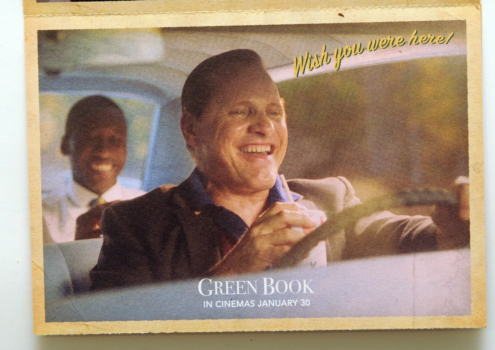 Green Book film postcards x 4 - Viggo Mortenson Mahershala Ali - Dr Don Shirley, изображение 4