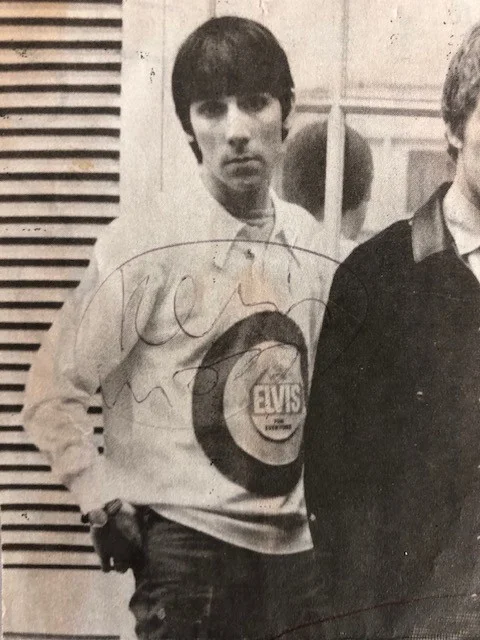 THE WHO SIGNED PICTURE KEITH MOON PLUS 2 LOA JSA, image 2