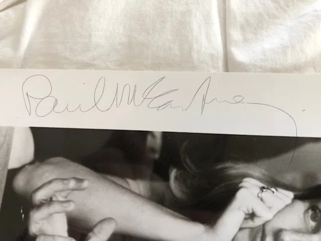 PAUL & LINDA MCCARTNEY SIGNED PICTURE LOA JSA, изображение 2