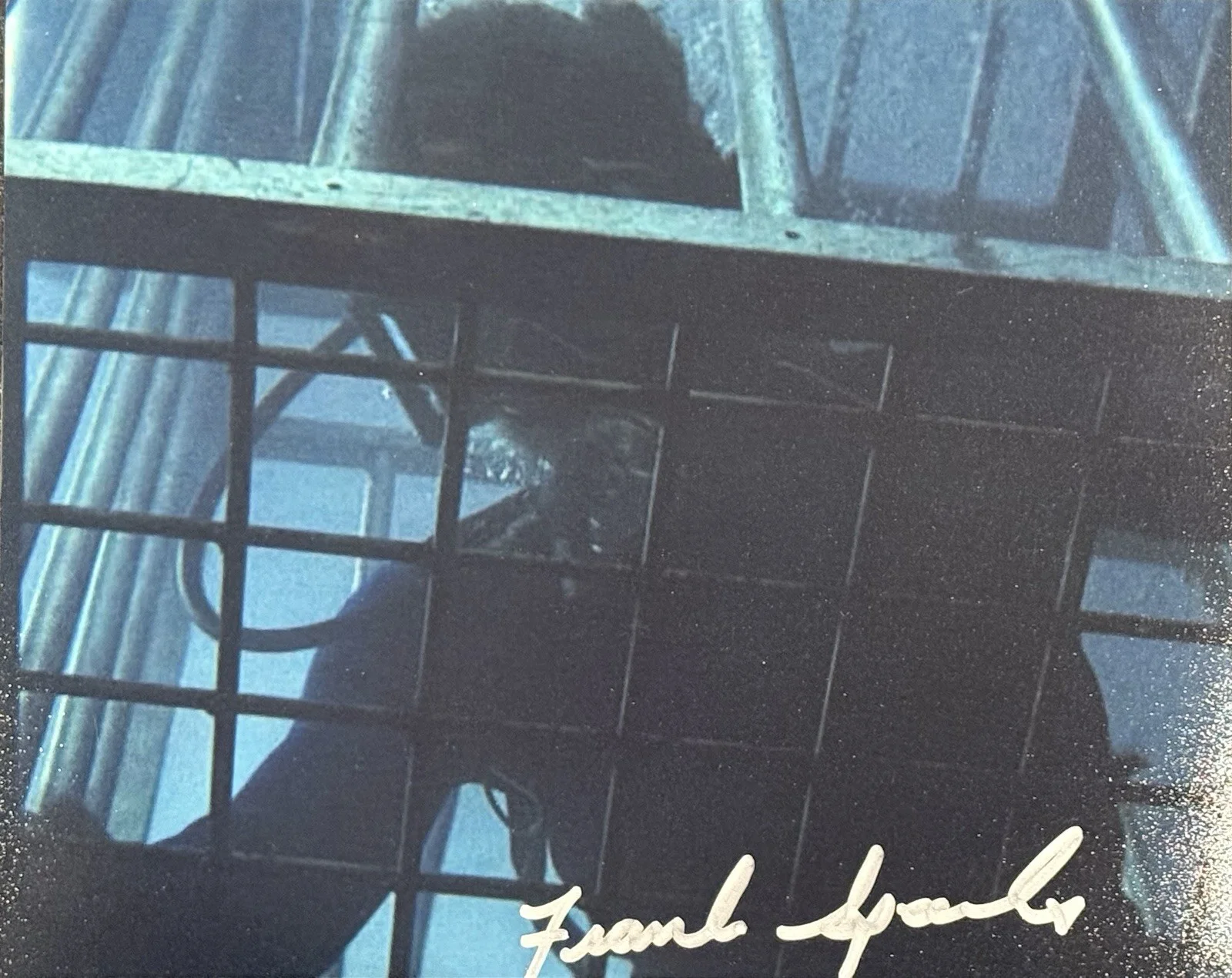 Frank Sparks — Frank Sparks Hooper Stunts SIGNED AUTOGRAPHED JAWS 8x10 50th Anniversary K9 COA