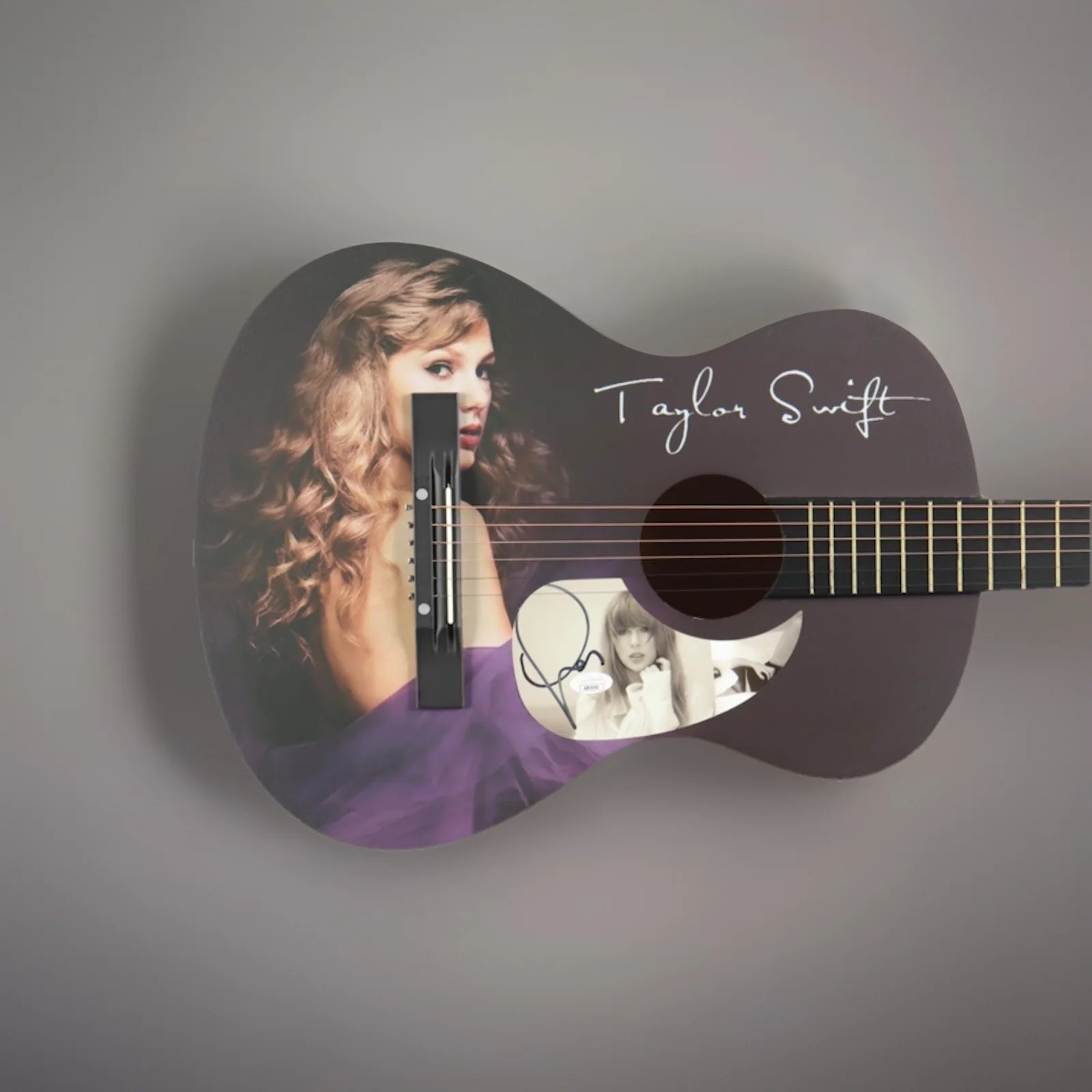 Taylor Swift Signed Guitar Pickguard JSA Certified Autograph Display, image 2