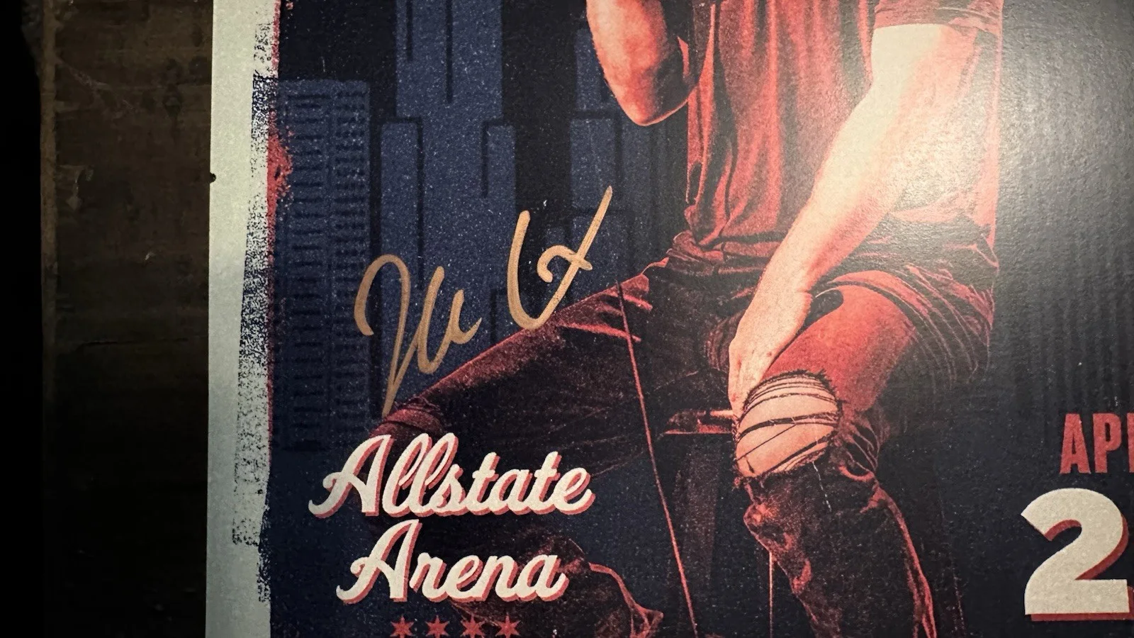 Theo Von — Theo Von Auto Signed 11x17 Tour Poster Beckett COA Autograph Comedy W/Top Loader, image 2