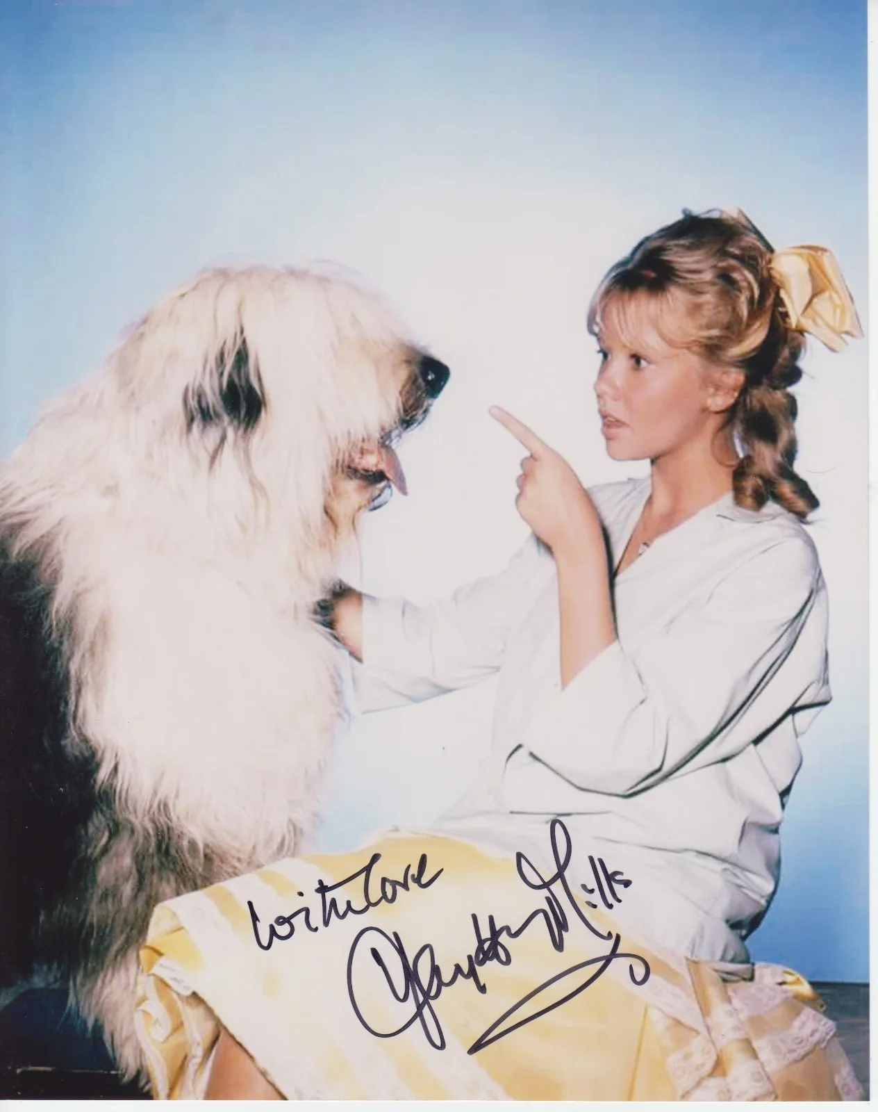 Hayley Mills — Hayley Mills 8x10 Signed Photo W/ COA Actress #3
