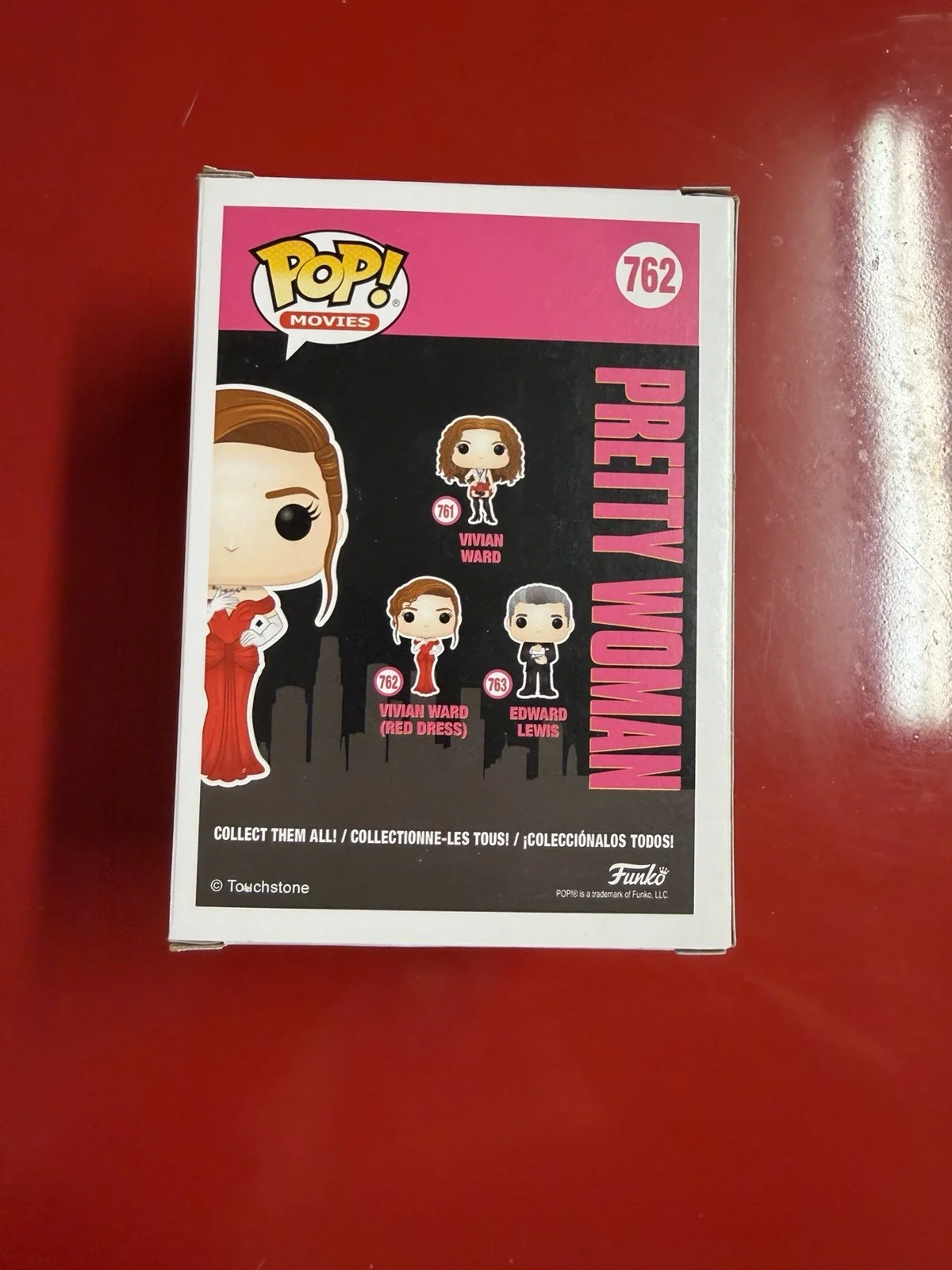Julia Roberts — Julia Roberts Signed Funko Pop Vivian Ward 762 Pretty Woman Beckett COA RARE, изображение 4