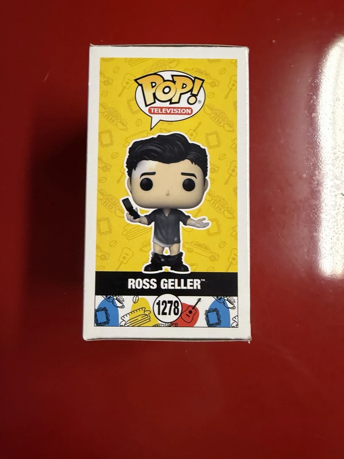 David Schwimmer ‘Friends’ Signed Funko Pop ‘Ross Geller’ Beckett COA Certified, изображение 4