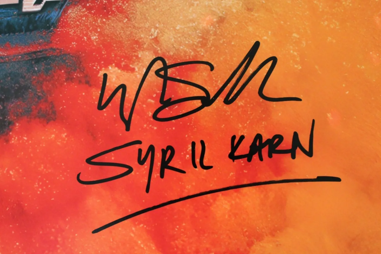 Kyle Soller — Kyle Soller Signed 20x30 Andor Photo “Syril Karn” Inscription Beckett, изображение 2