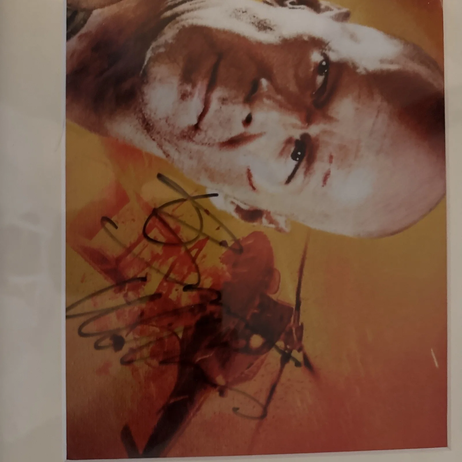 Bruce Willis — Bruce Willis Die Hard Signed 8x10 with Framed Garuntee To Pass Authentication, image 2