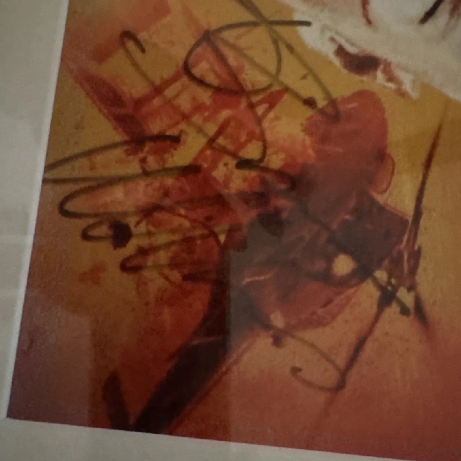 Bruce Willis — Bruce Willis Die Hard Signed 8x10 with Framed Garuntee To Pass Authentication, image 3