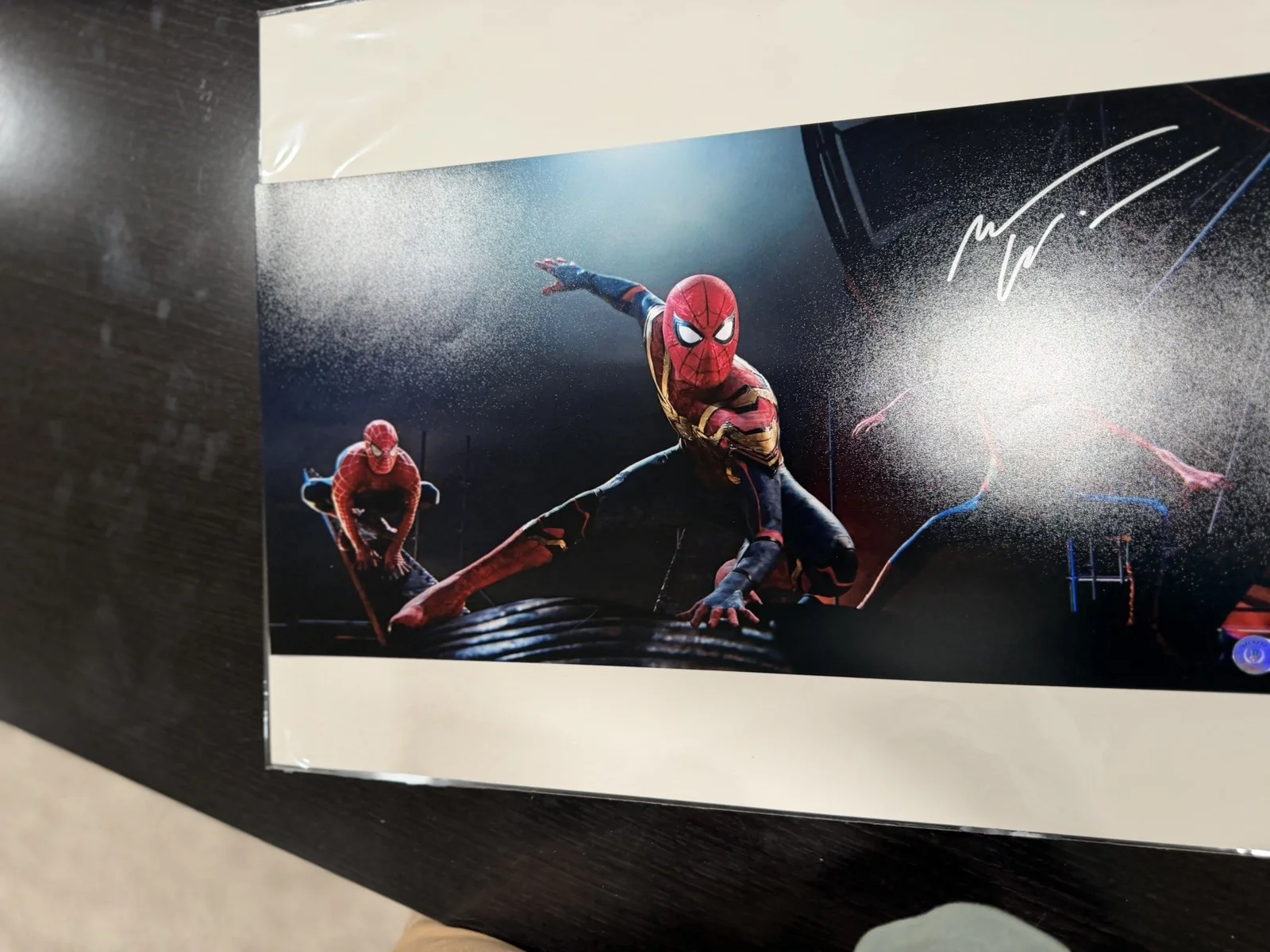 Andrew Garfield — andrew garfield signed Spider-man No Way Home 10x20, image 2