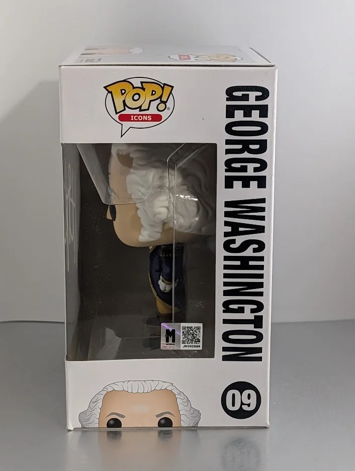 Nate Bargatze — Nate Bargatze Signed Funko Pop 09 George Washington Comedian Saturday Night Live, image 2
