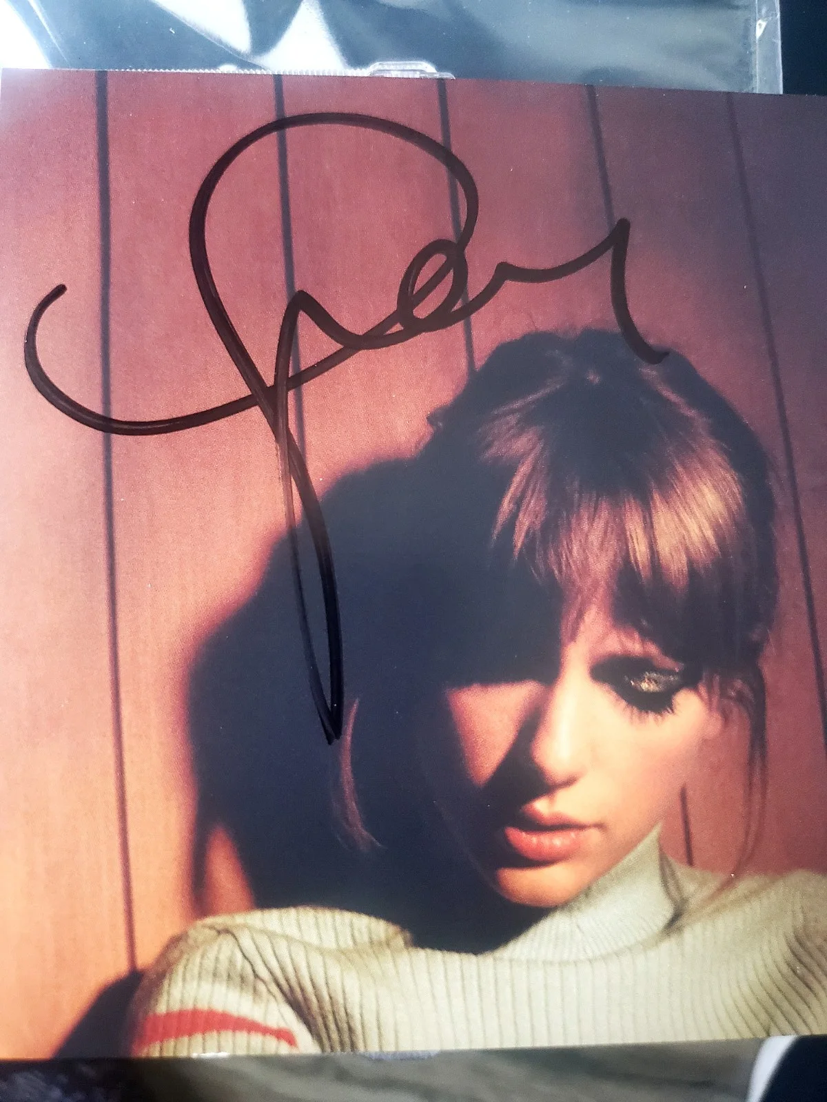 Taylor Swift Signed Midnights Moonstone Cd, image 2