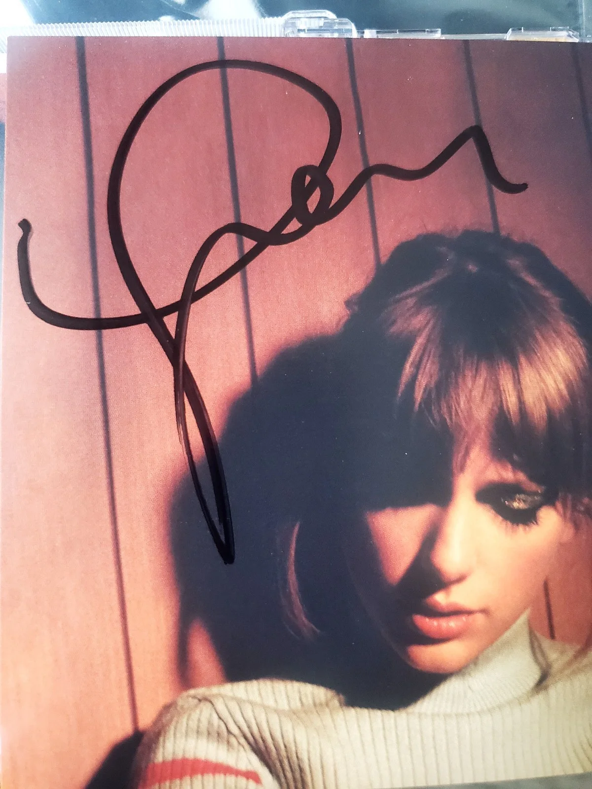 Taylor Swift Signed Midnights Moonstone Cd, image 2