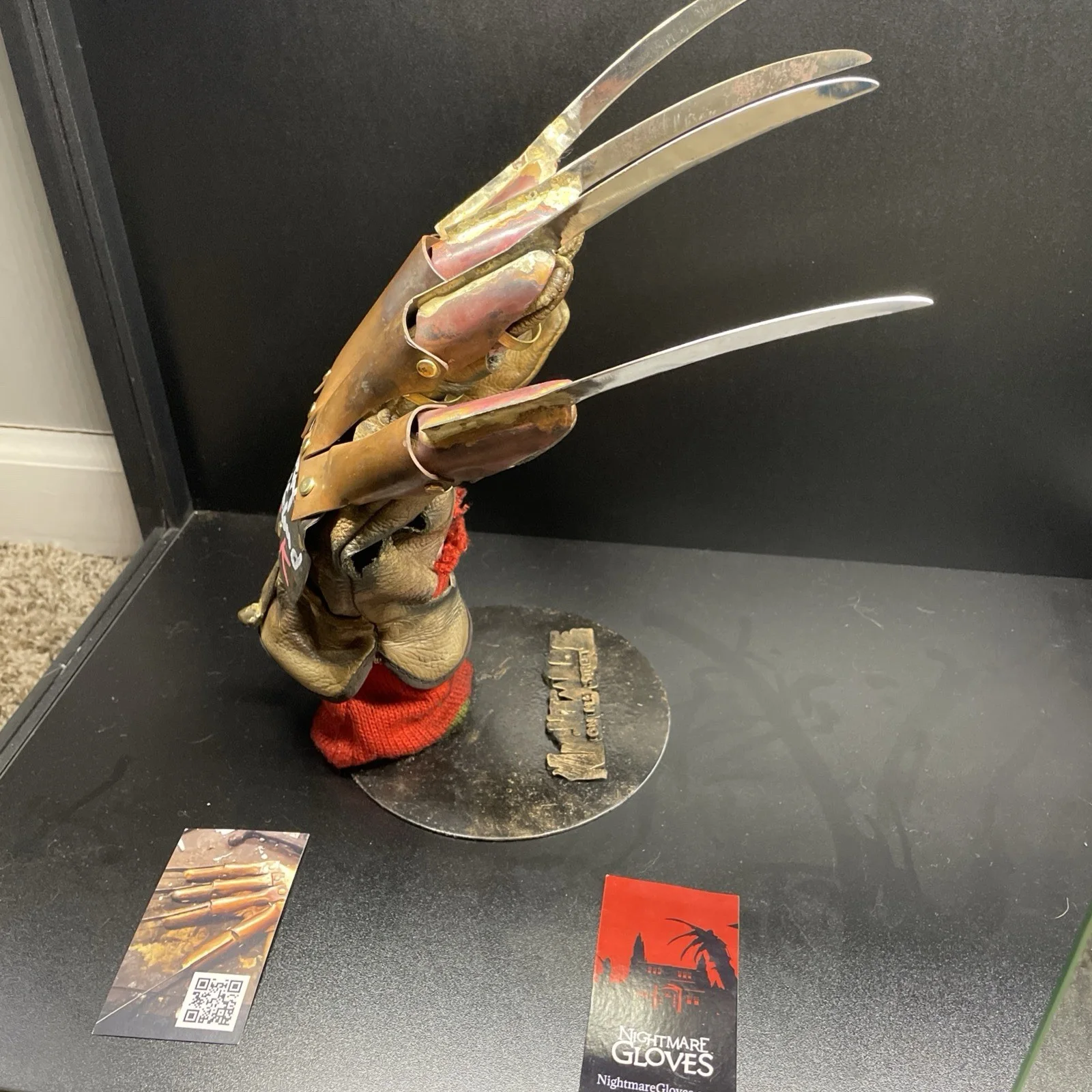 Custom Freddy Glove Signed Robert Englund COA NECA Jason Mask Signed Kane Hodder, image 5