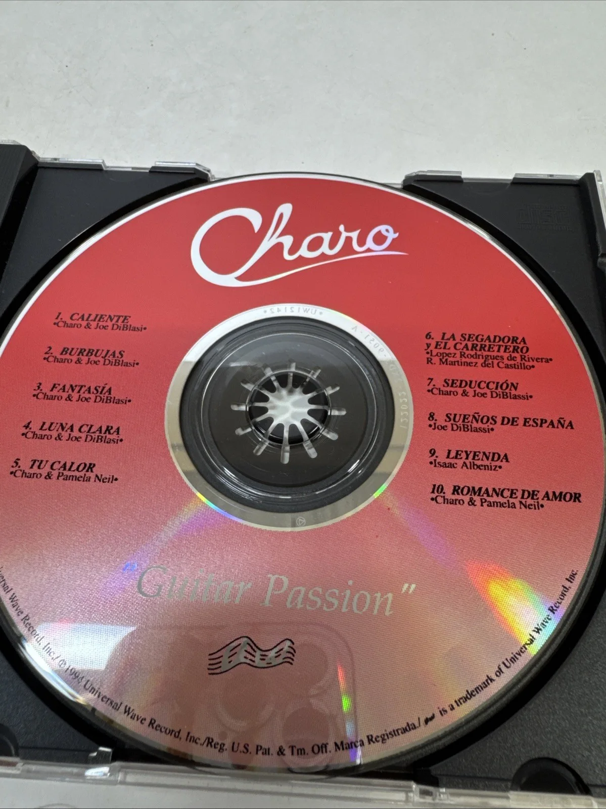 Charo Guitar Passion Autographed CD 1994, image 4
