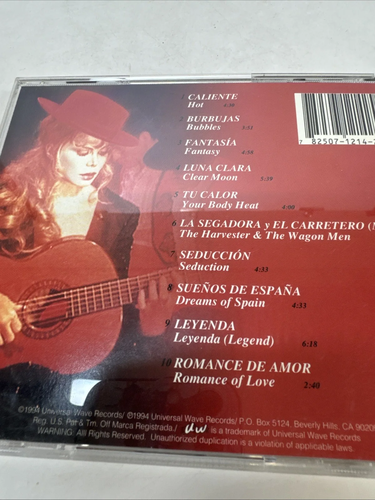 Charo Guitar Passion Autographed CD 1994, image 5