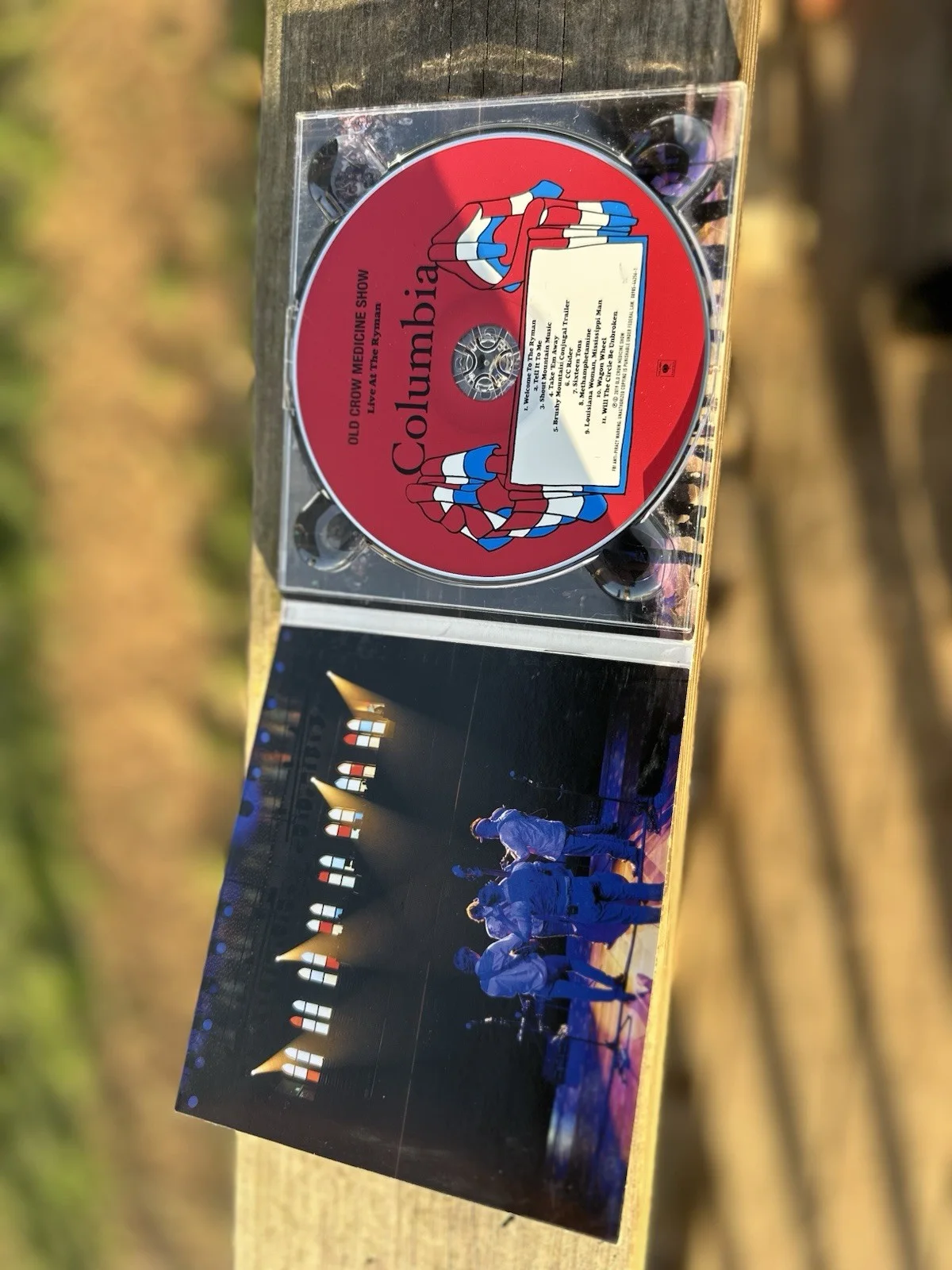 Old Crow Medicine Show Live at the Ryman CD Columbia Autographed Original, image 2